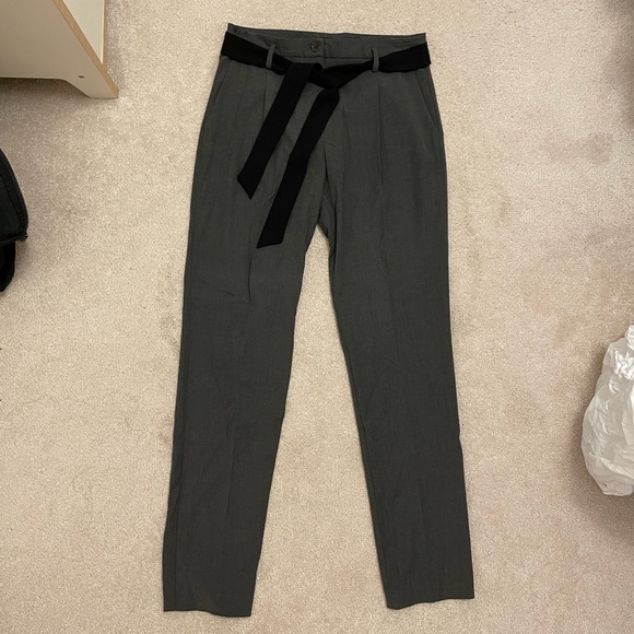 (2/$22) Jacob tie waist straight pant - Picture 1 of 3